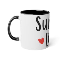 Summer Lovin' White Accent Mug