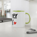 Summer Lovin' White Accent Mug