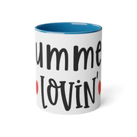 Summer Lovin' White Accent Mug