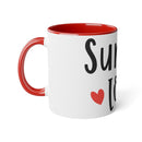 Summer Lovin' White Accent Mug