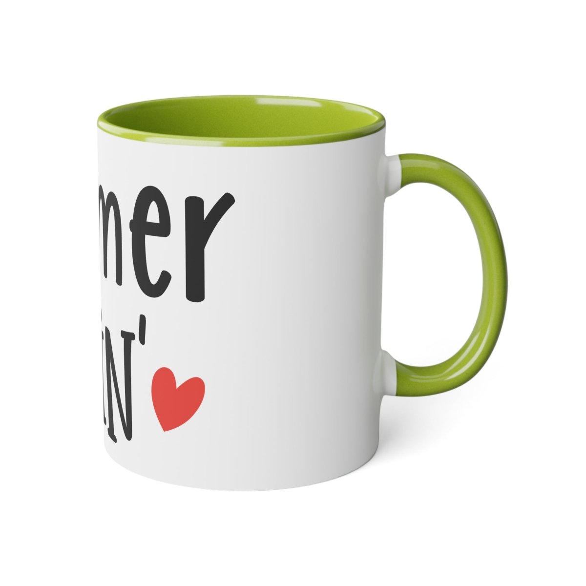 Summer Lovin' White Accent Mug