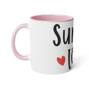 Summer Lovin' White Accent Mug