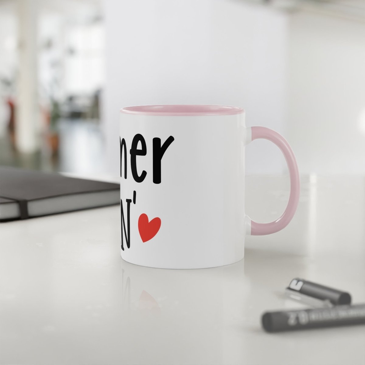 Summer Lovin' White Accent Mug