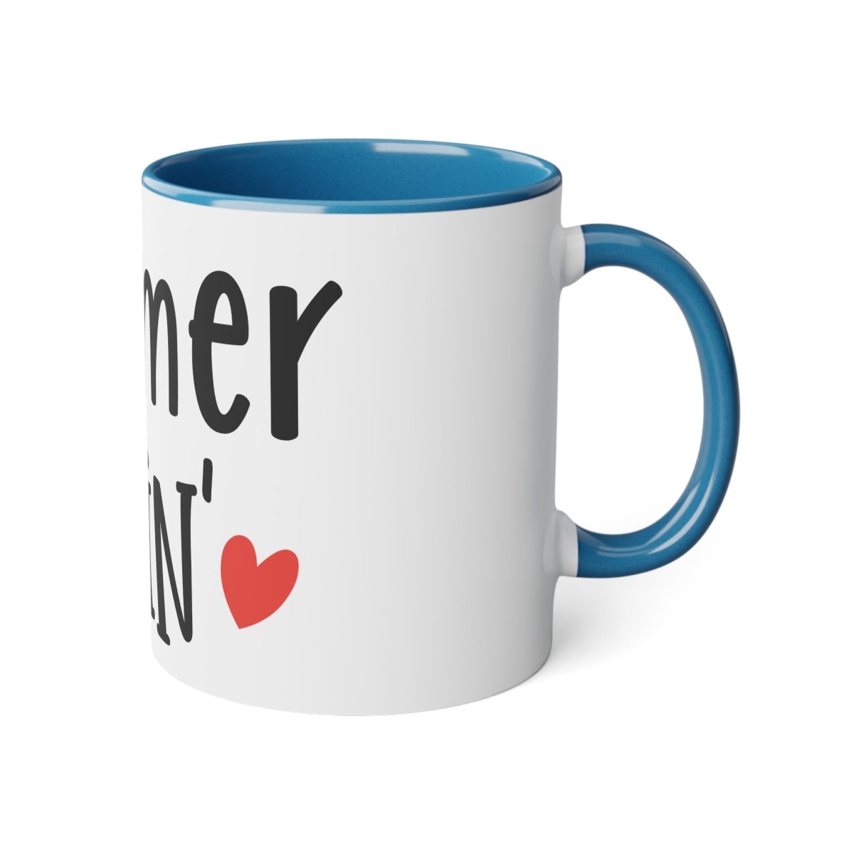 Summer Lovin' White Accent Mug