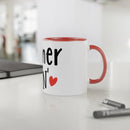 Summer Lovin' White Accent Mug