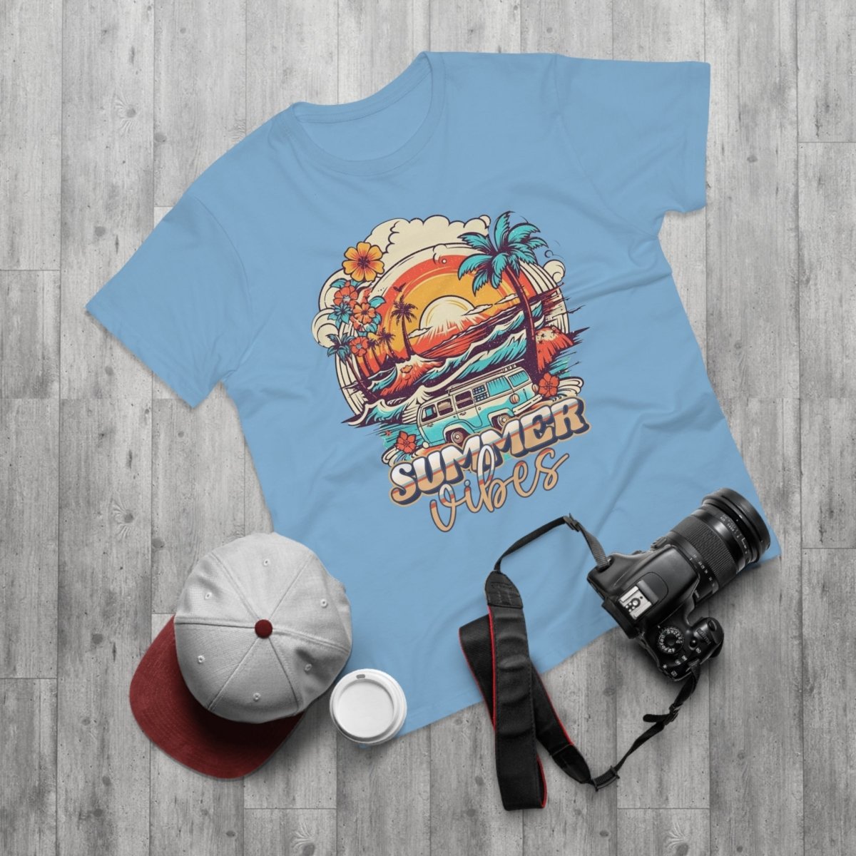 Summer Vibes Single Jersey Men's T-Shirt