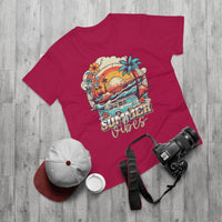 Summer Vibes Single Jersey Men's T-Shirt