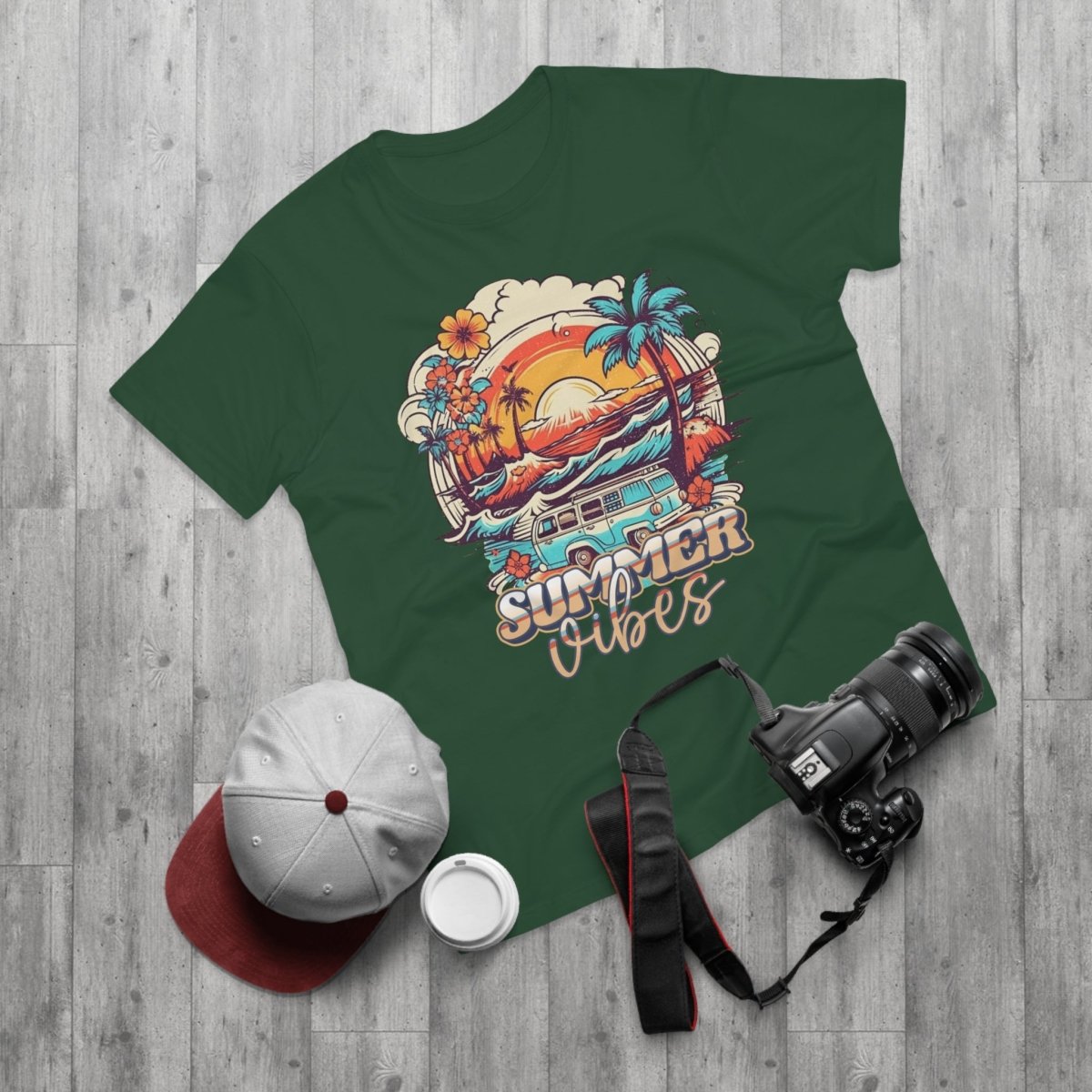 Summer Vibes Single Jersey Men's T-Shirt