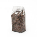 Printify coffee beans packaged in a clear bag labeled Ethically Sourced Medium Roast
