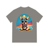 Sun's Out, Pups Out Men's Acid Washed Round Neck Tee