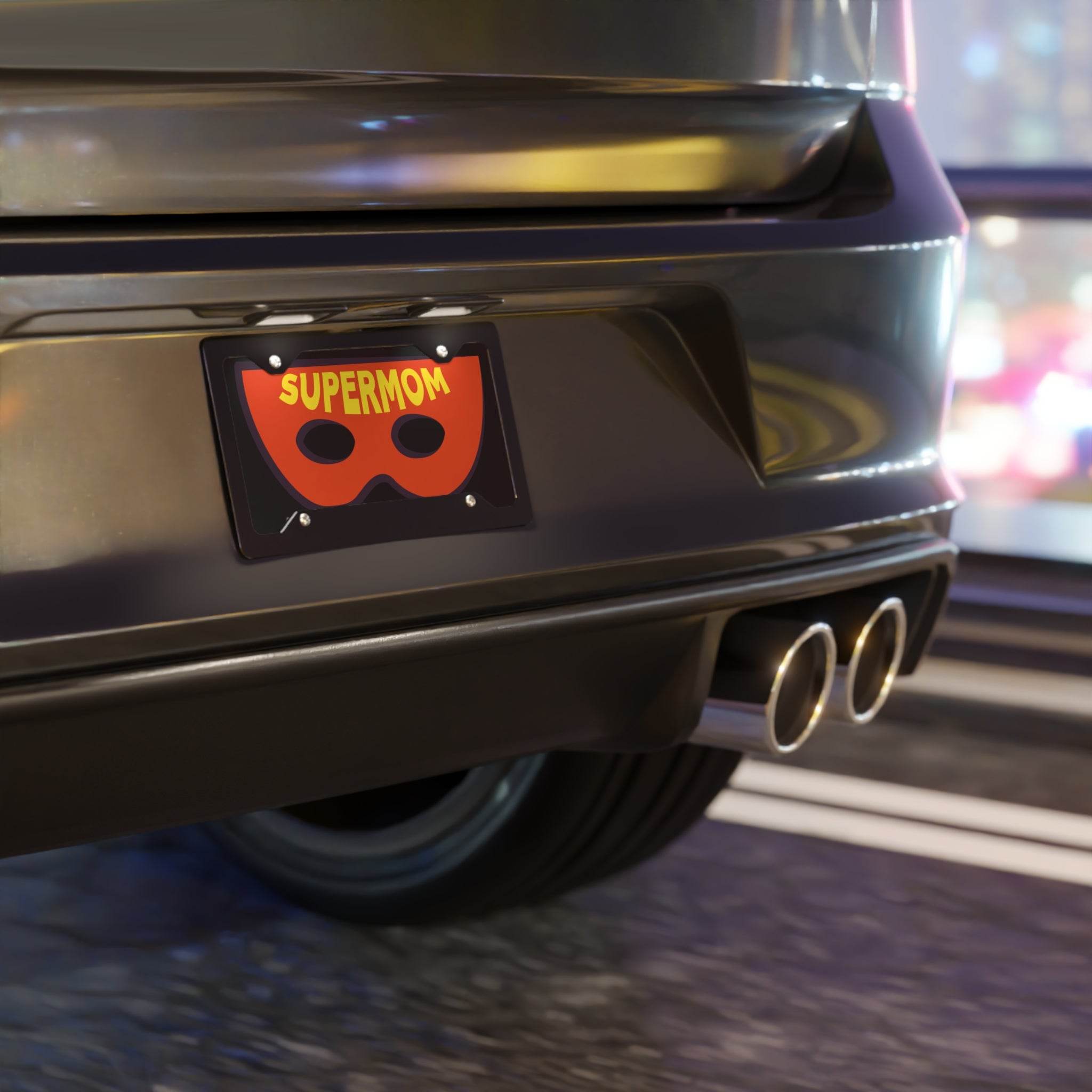 Supermom Vanity Plate