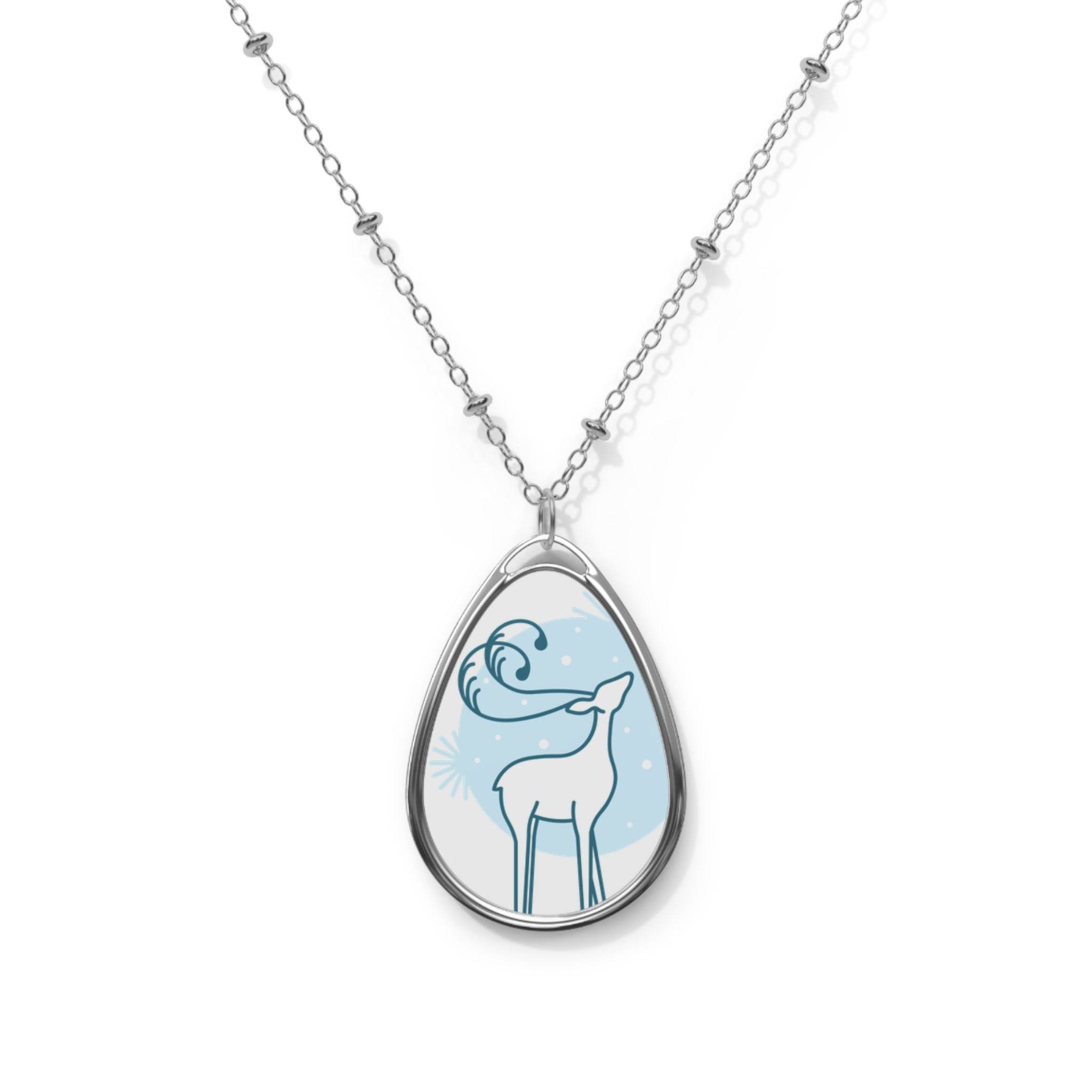 Spirit of the Wild Sustainable Oval Necklace