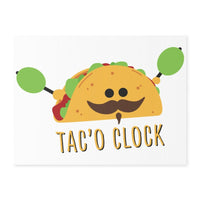 Tac'O Clock Yard Sign