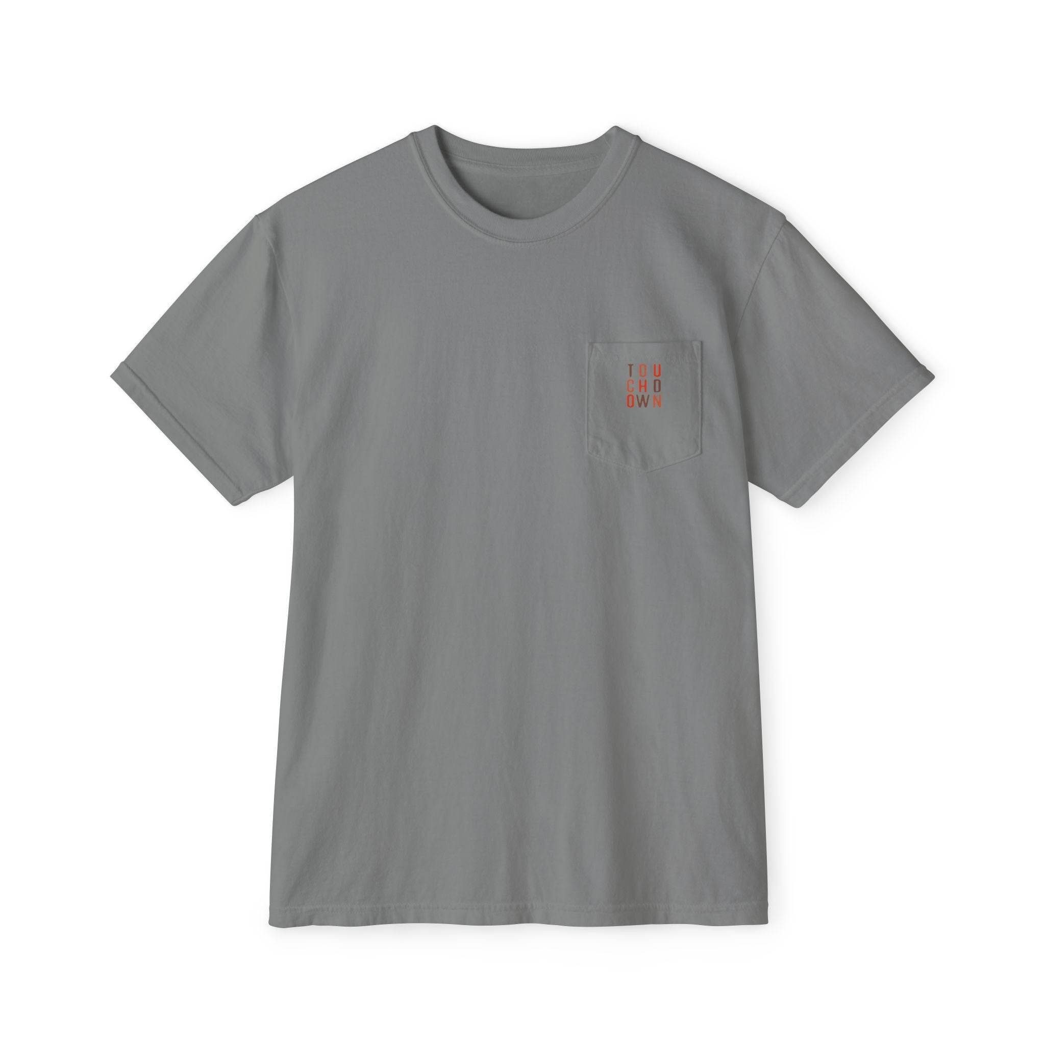 Touchdown Unisex Garment-Dyed Pocket T-Shirt