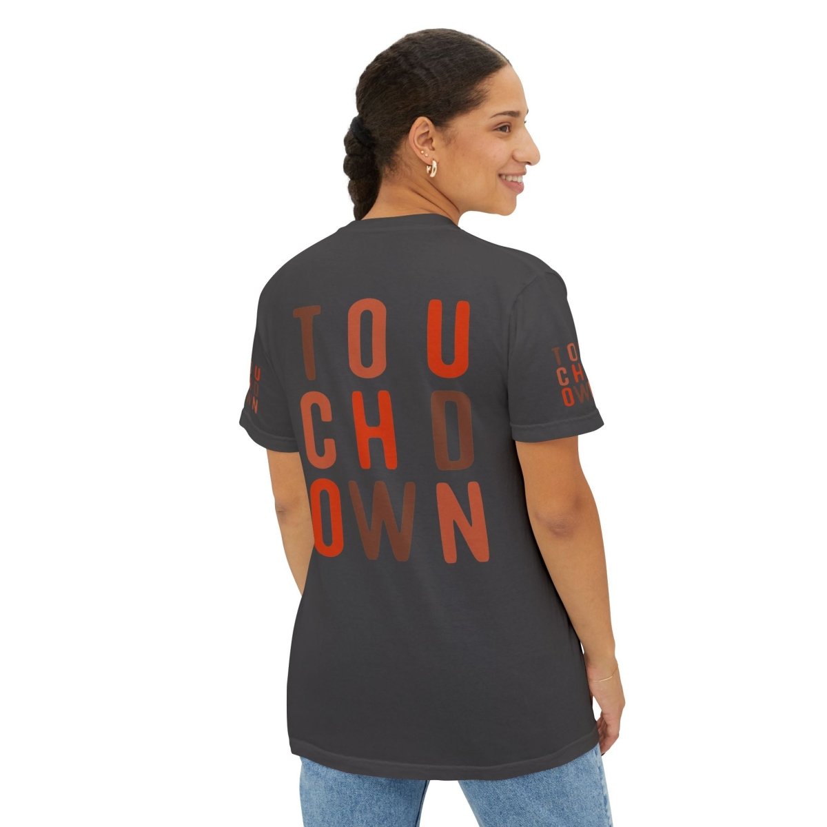 Touchdown Unisex Garment - Dyed Pocket T-Shirt