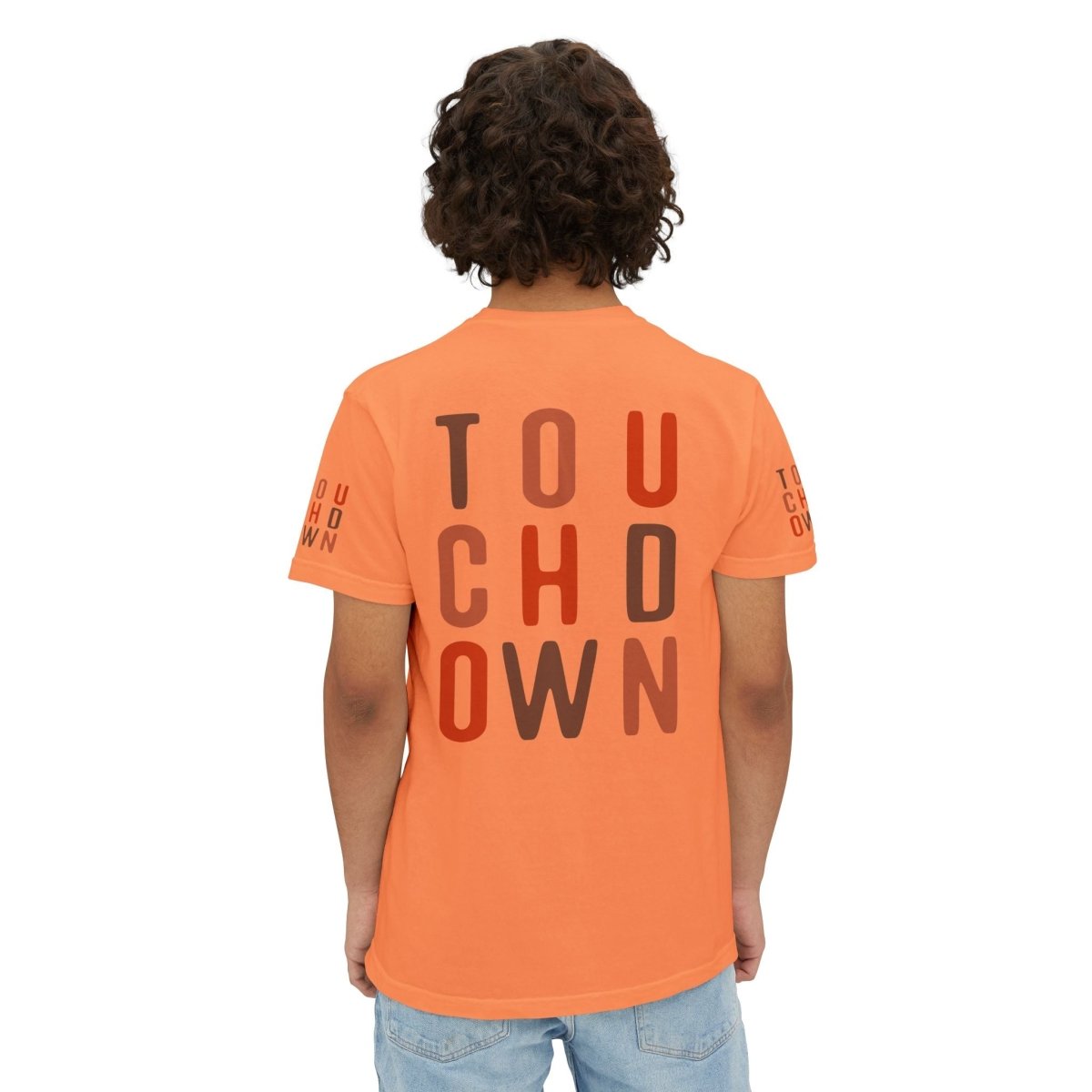 Touchdown Unisex Garment - Dyed Pocket T-Shirt