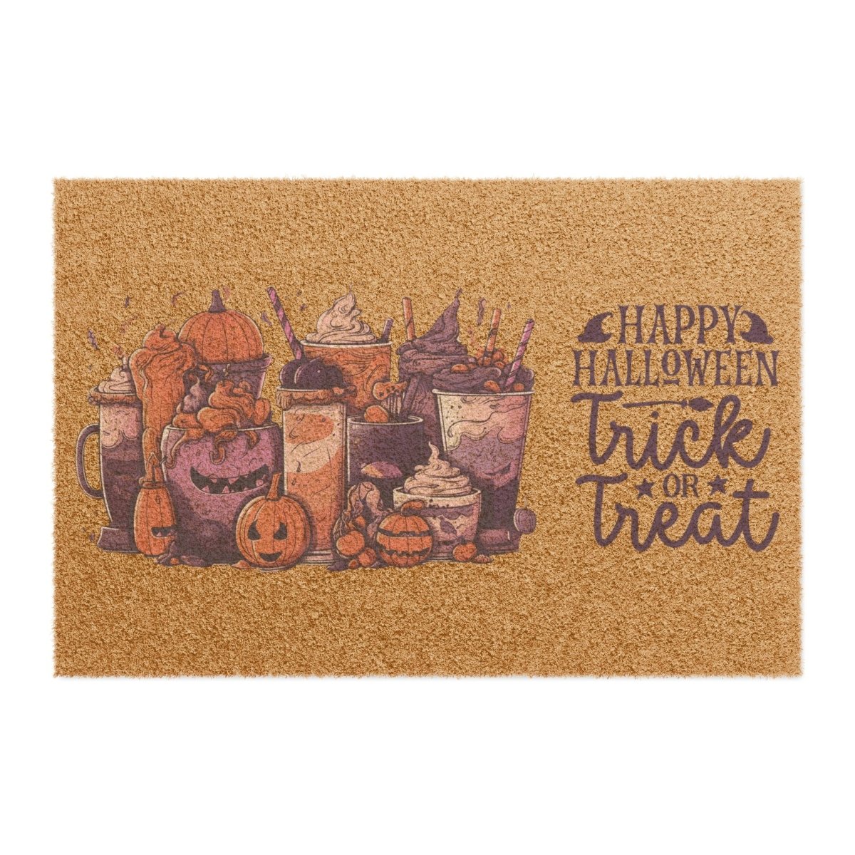 Trick or Treat Doormat