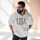 USA Unisex Zip Hoodie
