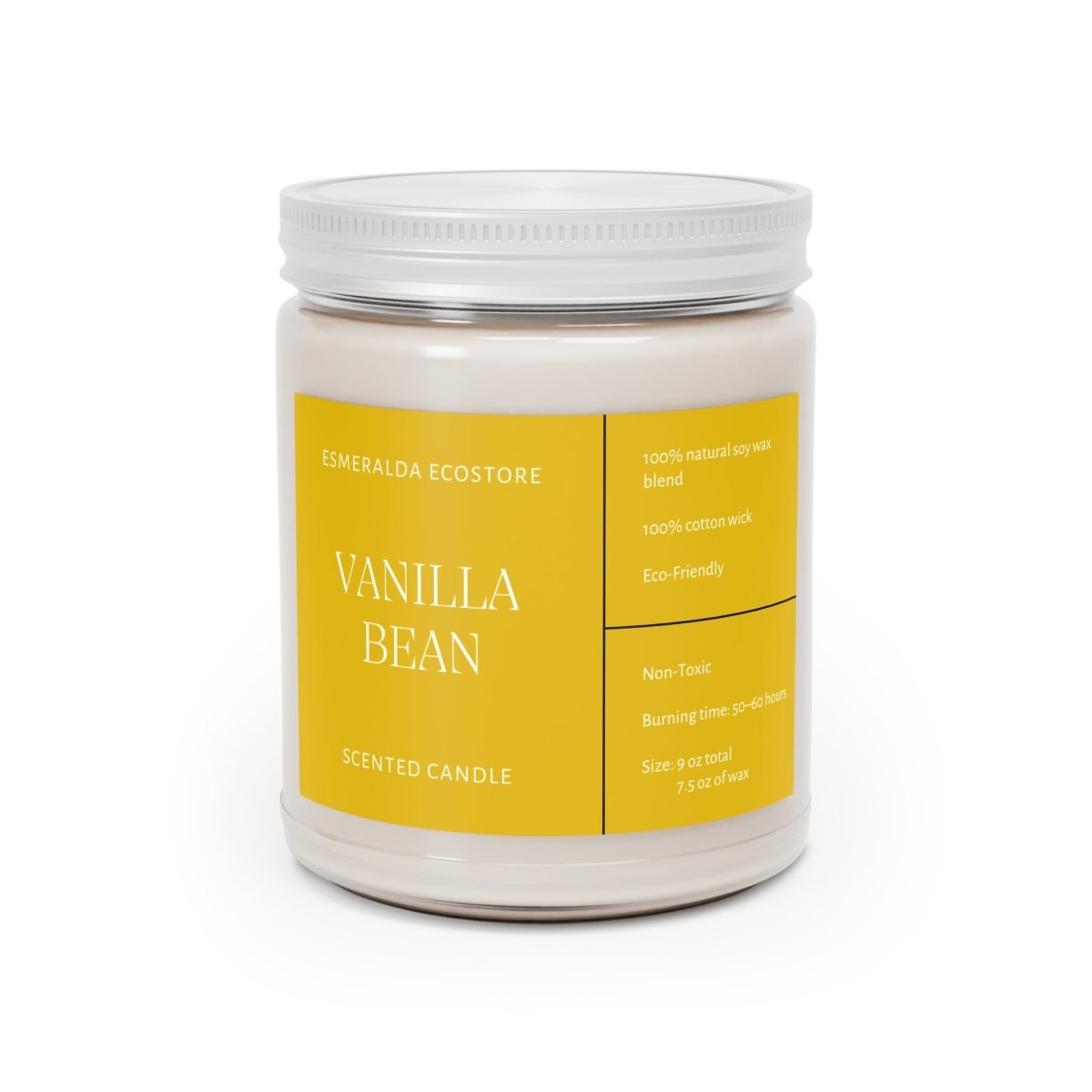 Vanilla Bean Scented Candles