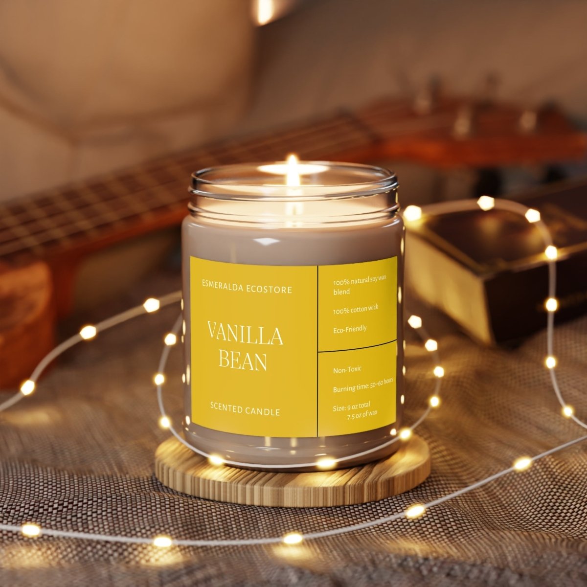 Vanilla Bean Scented Candles