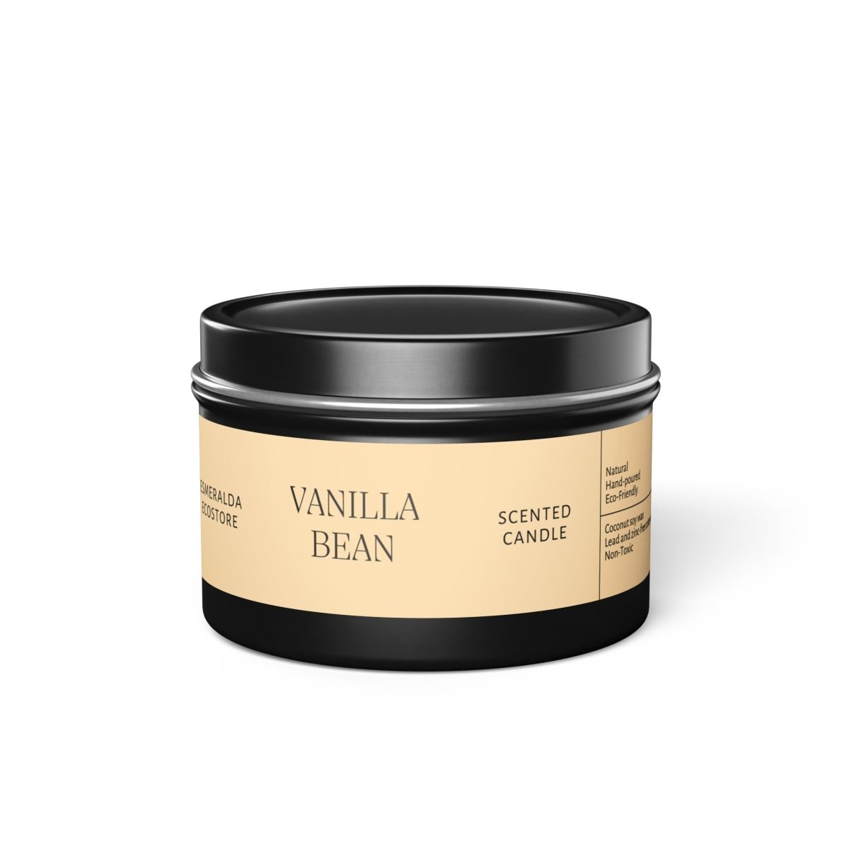 Vanilla Bean Tin Candles