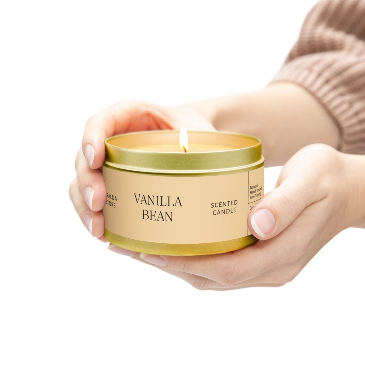 Vanilla Bean Tin Candles