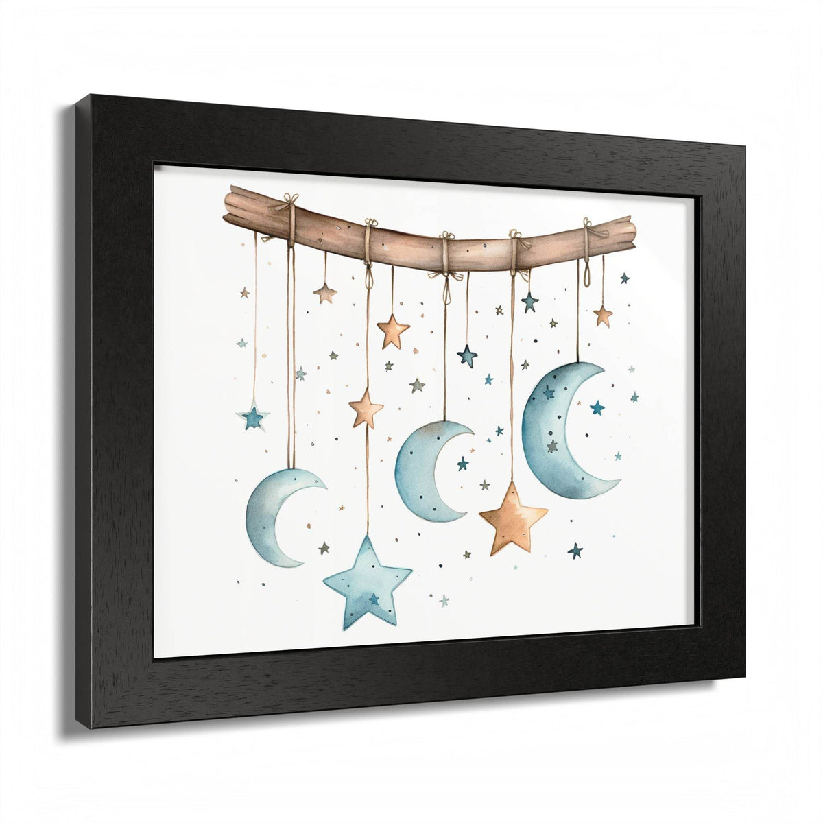 10" x 8" (Horizontal) / Semi Glossy / Black