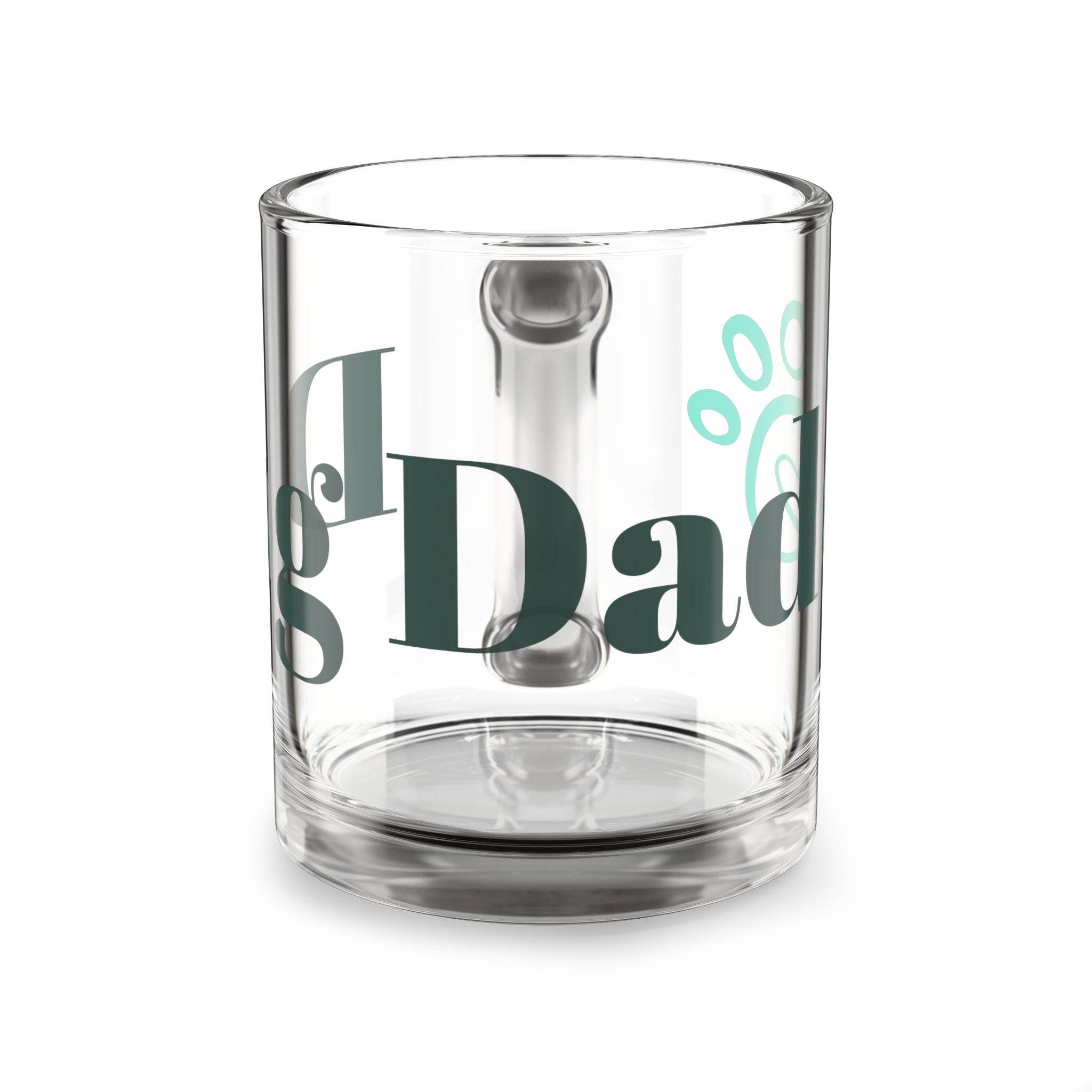Dog Dad Eco-Friendly Glass Mug 10oz
