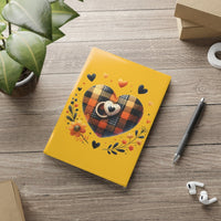 Warm Heart Hardcover Notebook with Puffy Covers