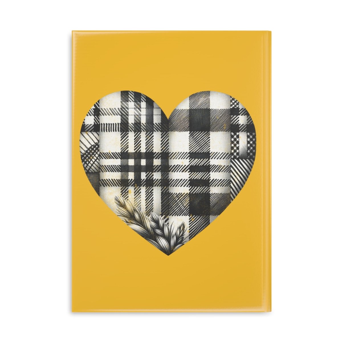 Warm Heart Hardcover Notebook with Puffy Covers