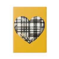 Warm Heart Hardcover Notebook with Puffy Covers