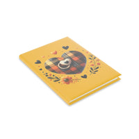 Warm Heart Hardcover Notebook with Puffy Covers