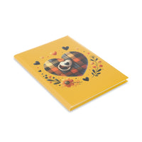 Warm Heart Hardcover Notebook with Puffy Covers