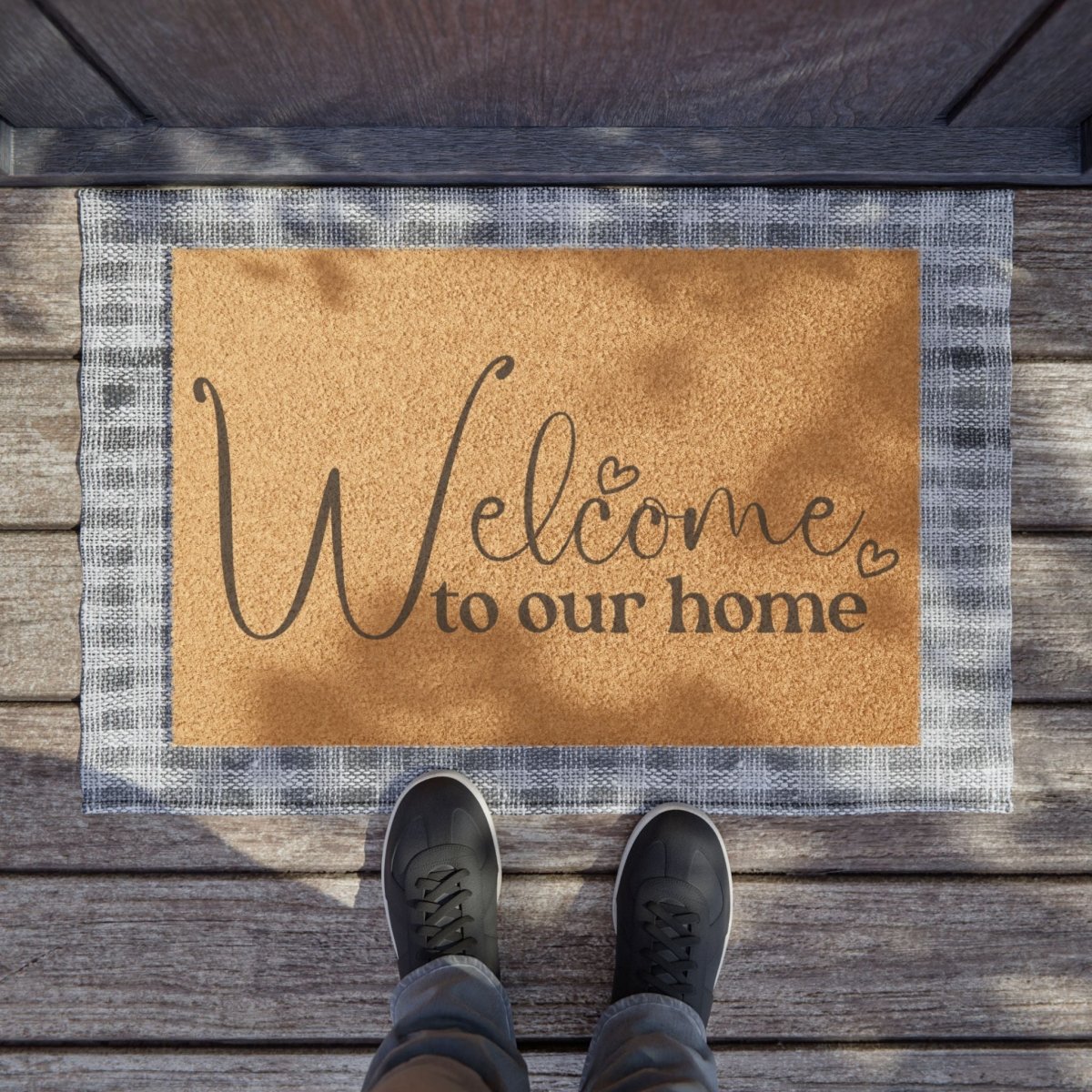 Welcome to Our Home Doormat