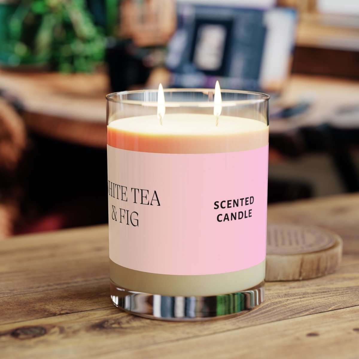 White Tea & Fig Scented Candle