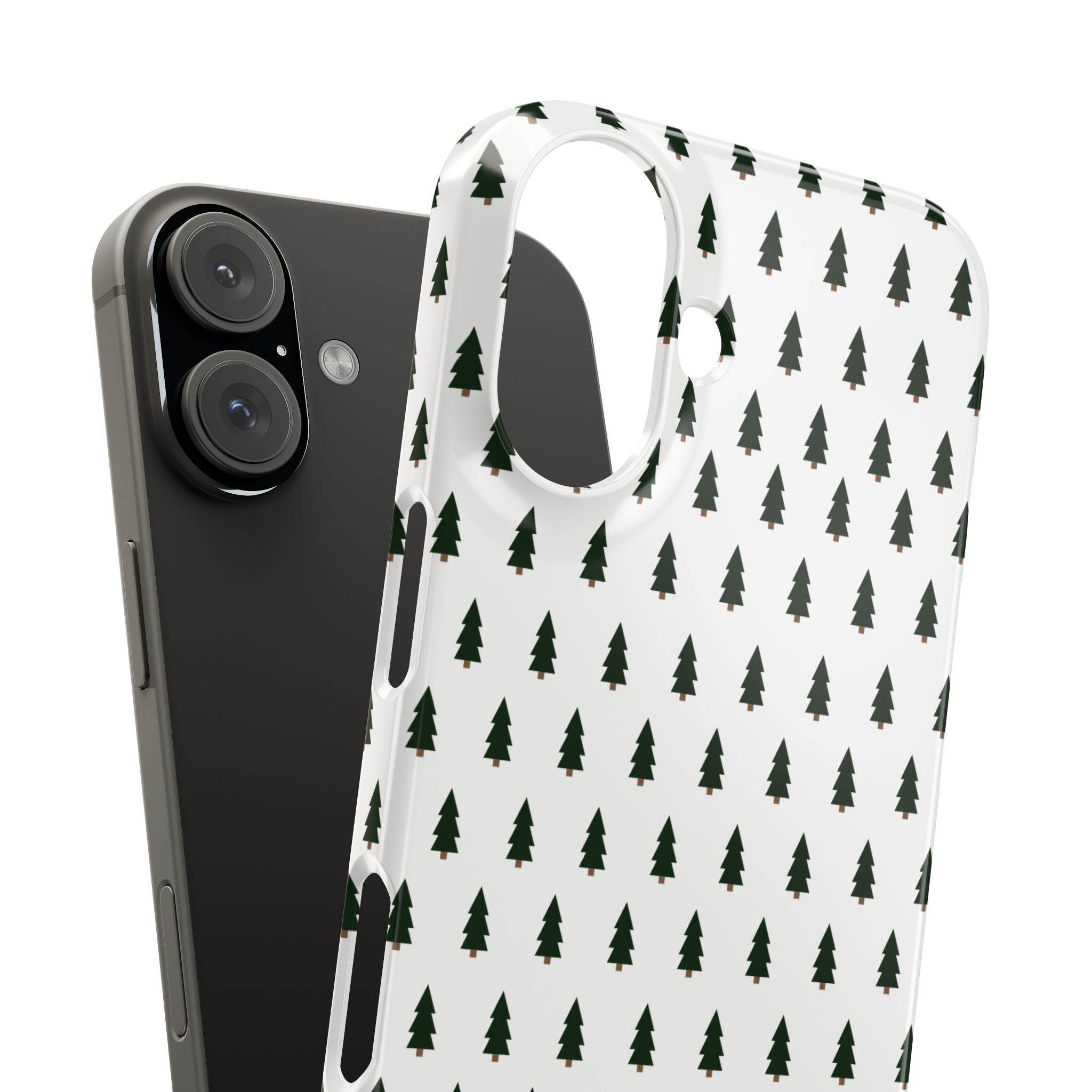 Winter Wonderland Forest Snap Cases