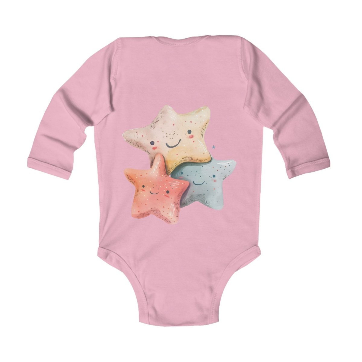 Wish Upon a Star Infant Long Sleeve Bodysuit