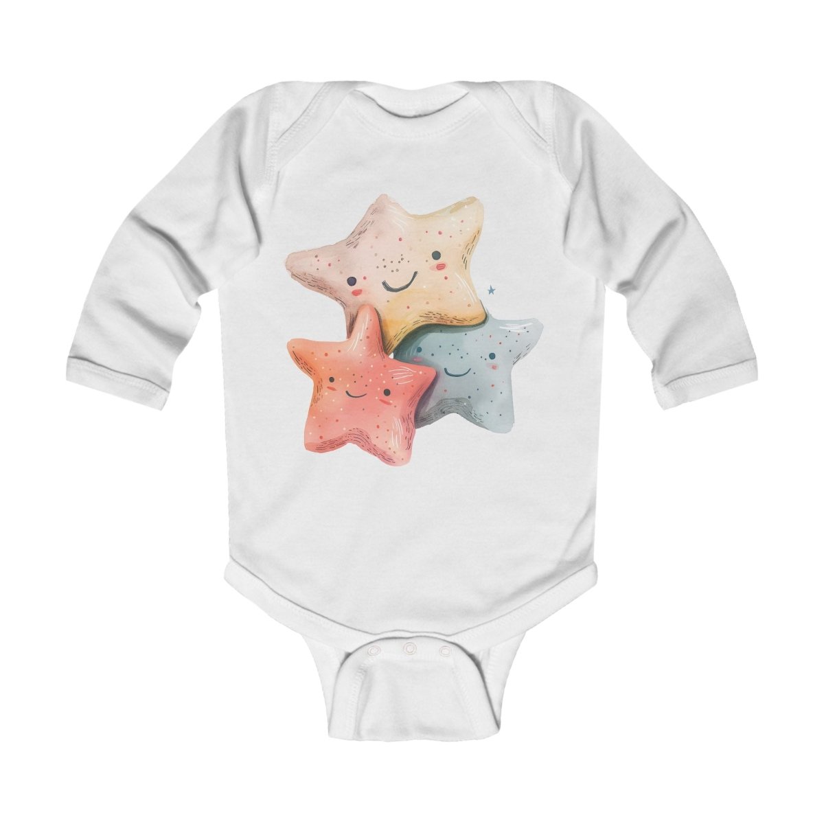 Wish Upon a Star Infant Long Sleeve Bodysuit