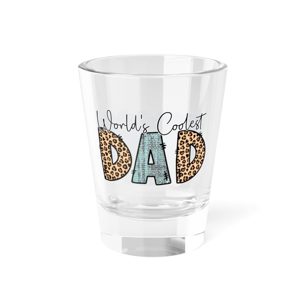 World's Coolest Dad Shot Glass