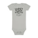 World's Cutest Alarm Clock Baby Short Sleeve Onesie®