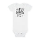 World's Cutest Alarm Clock Baby Short Sleeve Onesie®