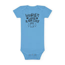 World's Cutest Alarm Clock Baby Short Sleeve Onesie®