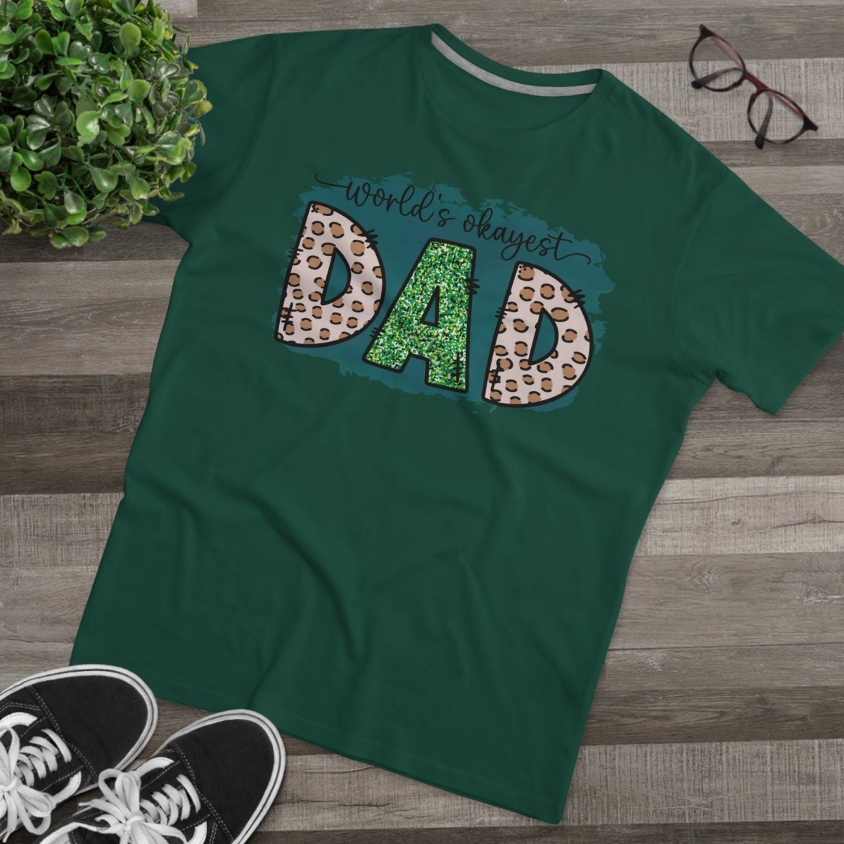 World's Okayest Dad Men's Modern - Fit Tee