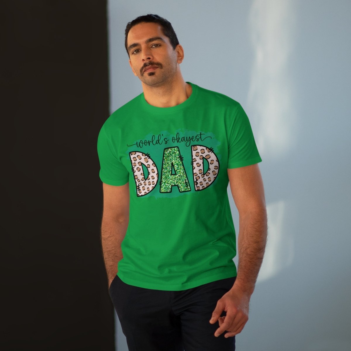 World's Okayest Dad Men's Modern - Fit Tee