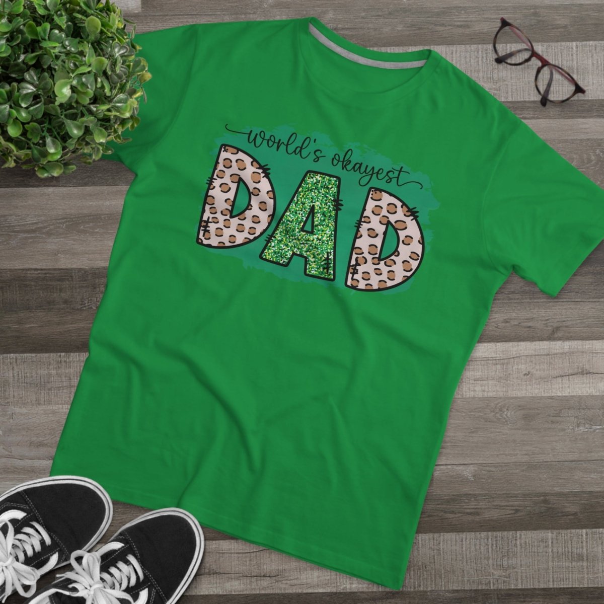 World's Okayest Dad Men's Modern - Fit Tee