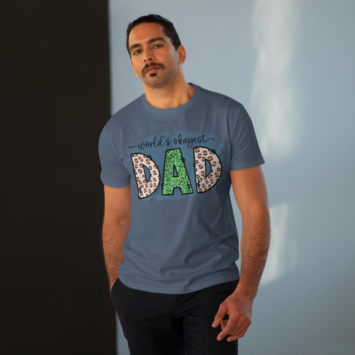 World's Okayest Dad Men's Modern - Fit Tee