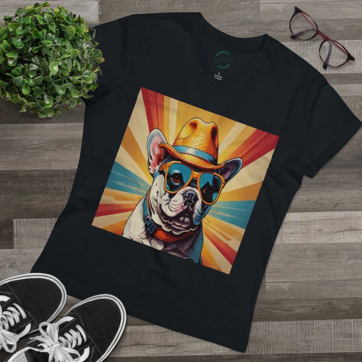 Yeehaw Dog Men's Presenter V - Neck