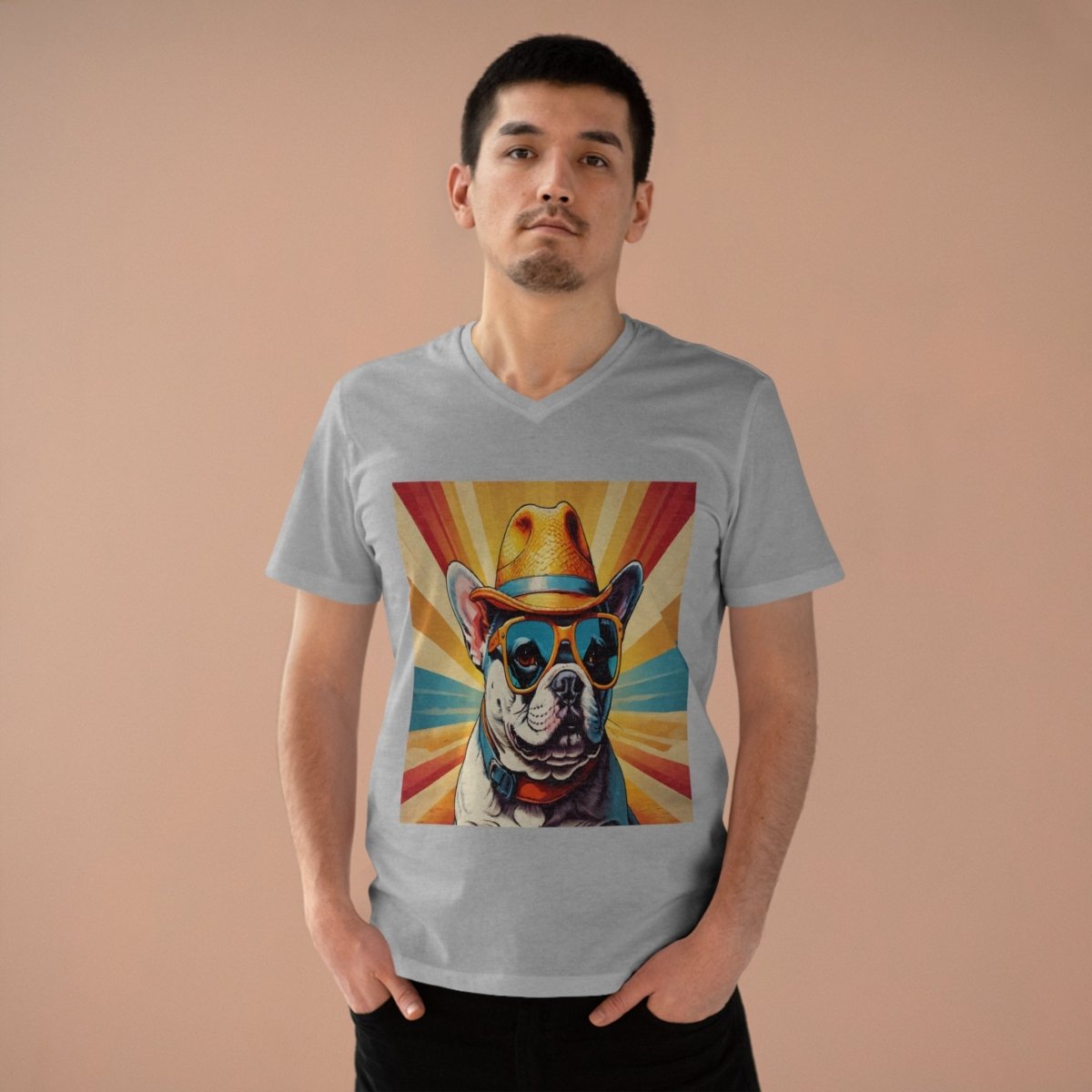 Yeehaw Dog Men's Presenter V - Neck