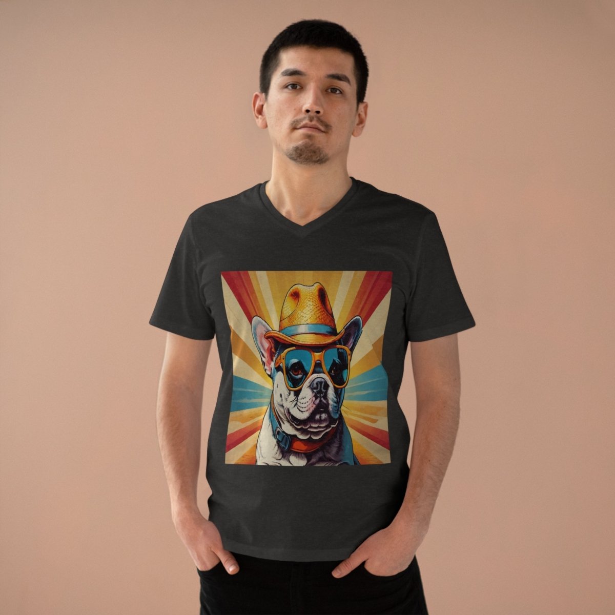 Yeehaw Dog Men's Presenter V - Neck