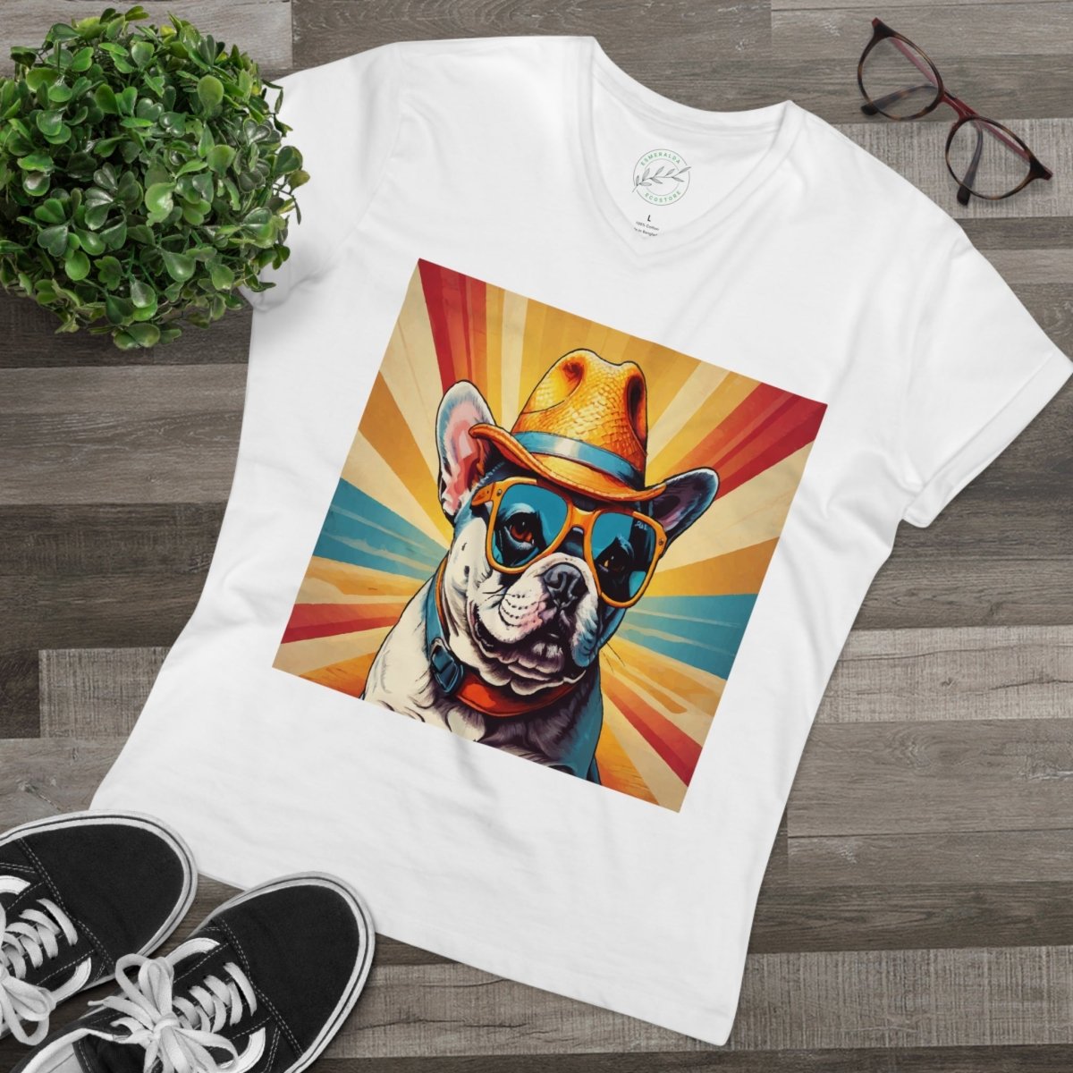 Yeehaw Dog Men's Presenter V - Neck